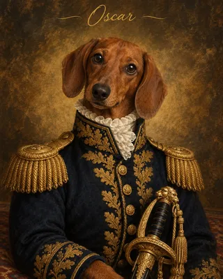 Dachshund portrait example