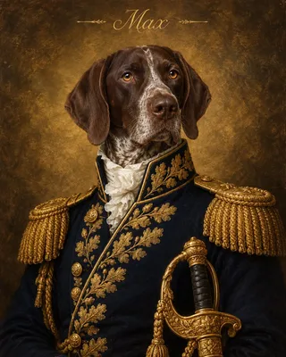 Father’s Day Pet portrait example