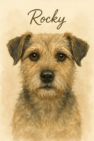 Portrait Gifts for Dog Lovers portrait example