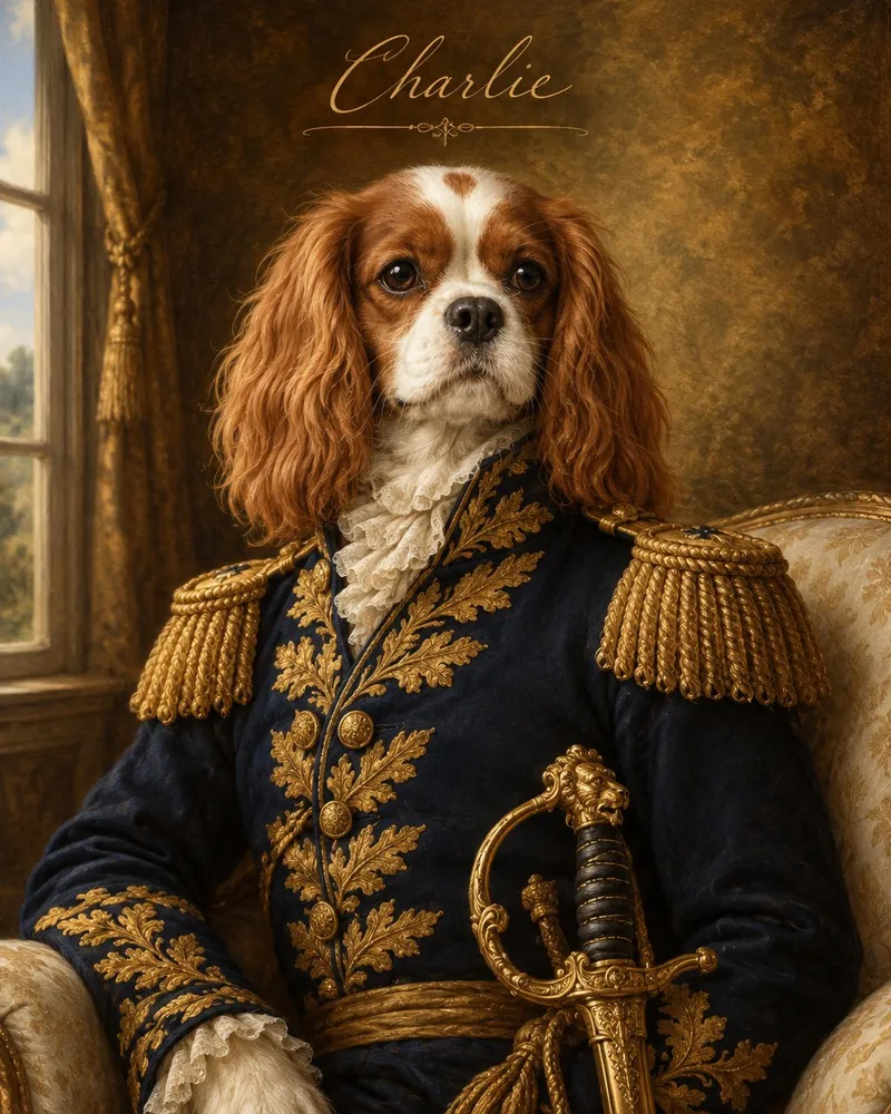 The General pet portrait