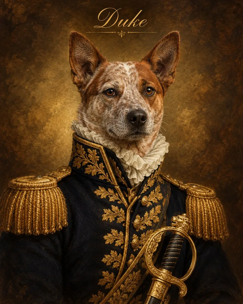 The General pet portrait