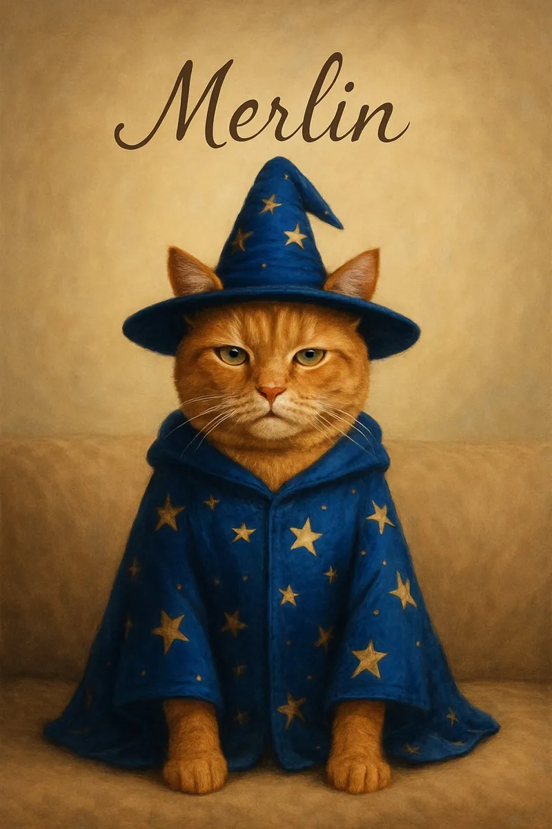 Dress-Up pet portrait