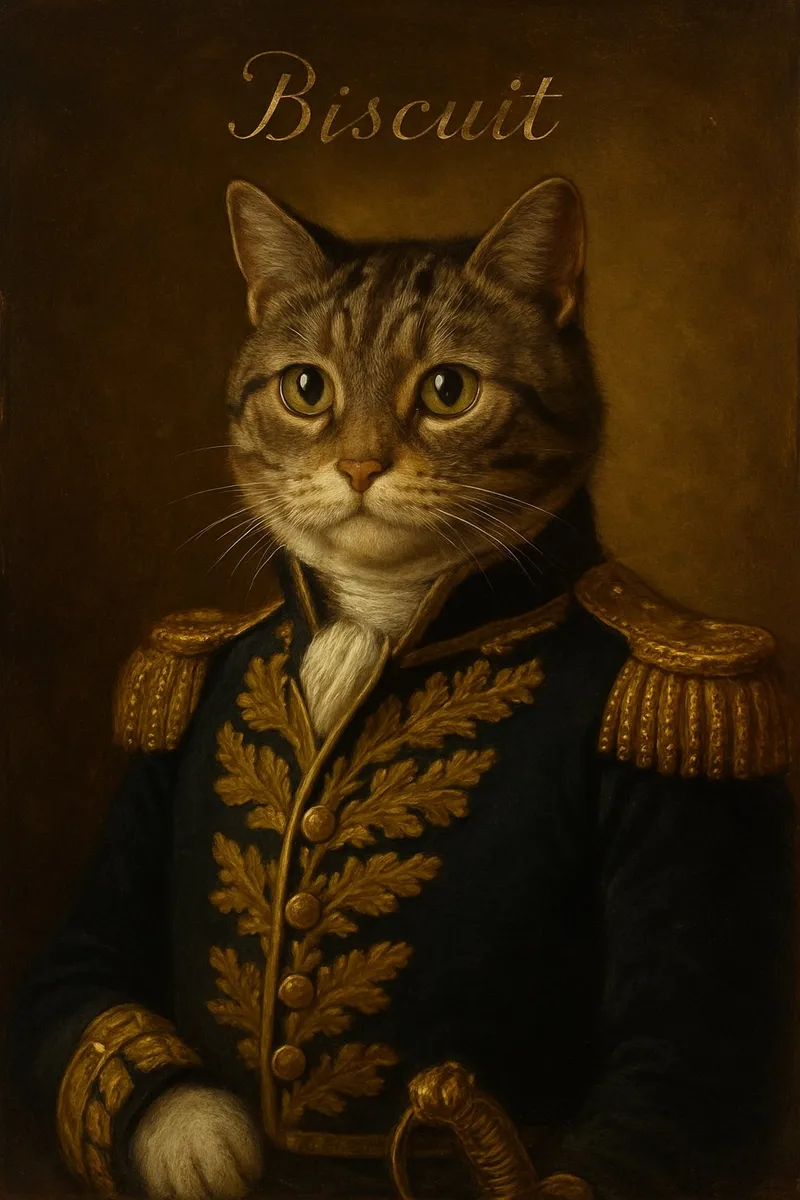 The General pet portrait